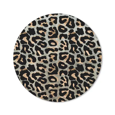 Produktbild von MuchoWow® Mauspad Mousepad Tierdruck - Panther - Luxus 30x30 cm - Mousepads - Maus Mat - Pad - Mausunterlage - Tischunterlage - Schreibtischmatten