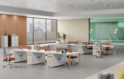 Immagine prodotto di Postazione di lavoro per 6 persone Scrivania moderna per ufficio
