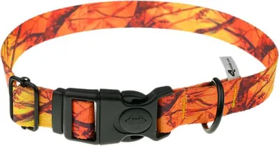 Obrázek produktu pro Obroża z taśmy 4wild 25 mm 37-57 cm pomarańczowy kamuflaż
