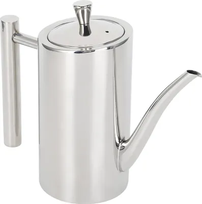 Image de Bouteille d'huile en acier inoxydable étanche aux fuites Pot d'assaisonnement Ustensiles de cuisine (0.5L )
