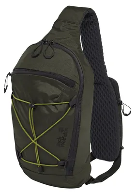 Produktbild von Jack Wolfskin Bodybag Rucksack Cyrox Sling rich olive : rich olive Farbe vom Hersteller: rich olive
