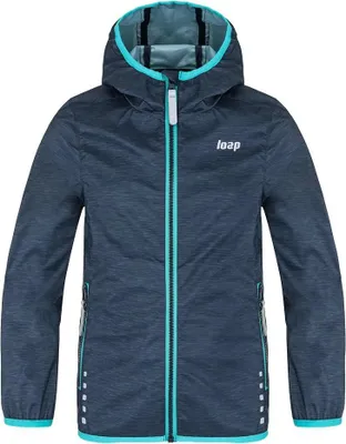 Zdjęcie produktu dla Dziecięca kurtka softshell Loap Lyparo niebieska