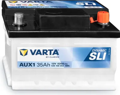 Image de Varta Silver Auxiliary AUX1 Autobatterie 35Ah 12V