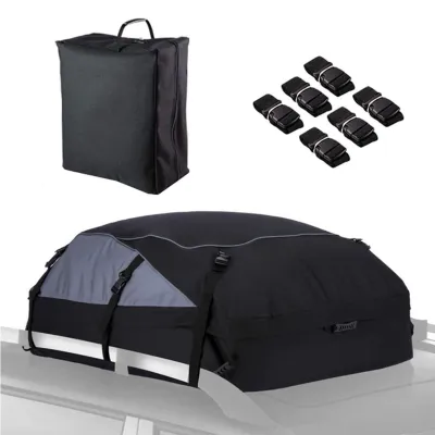Image de Coffre de toit étanche pour voiture, idéal pour le transport de bagages et les voyages