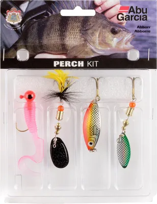 Produktbild von Abu Garcia Lure Kit Perch - 4 Barschköder im Set