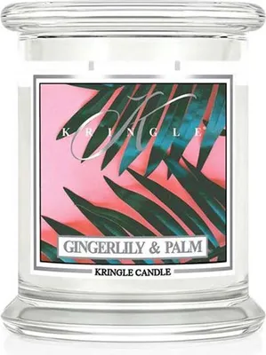 Obrázok produktu pre Kringle Candle Jar Medium Gingerlily & Palm vonná sviečka