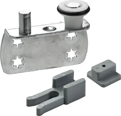Produktbild von Hettich Montagesatz für SlideLine 16plus für eine Tür bis 80 kg