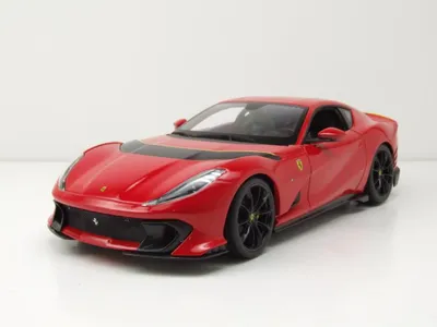 Produktbild von Bburago 16019 Ferrari 812 Competizione 2021 rot 1:18