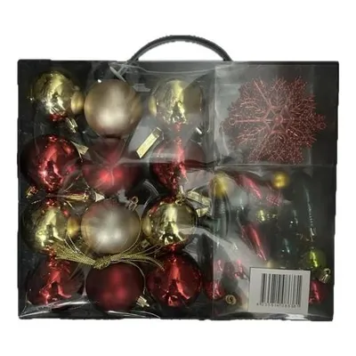 Produktbild von Livarno Home Christbaumschmuck 51 Teilig Gold/Rot/Grün