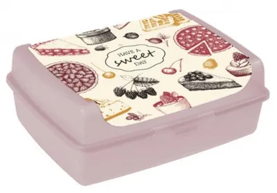 Obrázek produktu pro Svačinkový box Sweet Day - midi 1 l, růžový