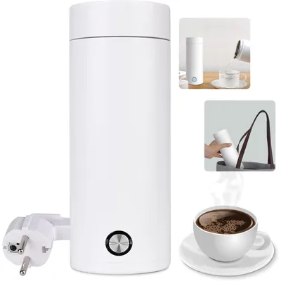 Produktbild von Reise Wasserkocher, 400ml Tragbarer Elektrischer Wasserkocher, Automatische Abschaltung, 5 Minuten Schnelles Kochen