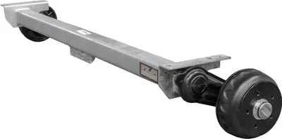 Produktbild von KNOTT gebremste Achse 1350 kg, 1510 mm Lochabstand für Anhänger und Wohnwagen