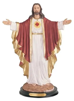Image de Solidchoice - Statue de Jésus, 30,5 cm, pour décoration religieuse