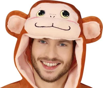Produktbild von Affen Kostüm für Herren, Größe:L