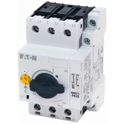 Produktbild von Eaton Motorschutzschalter, 3-polig + 1 Schließer + 1 Öffner, Ir = 2,5 - 4 A, Schraubanschluss 039426