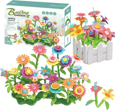 Image de Kit de construction de jardin en briques 141el 156