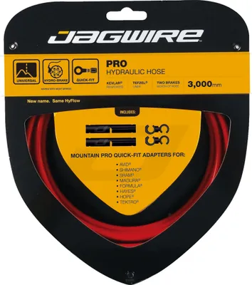 Produktbild von Jagwire Pro Hydraulikschlauch-Set – rot