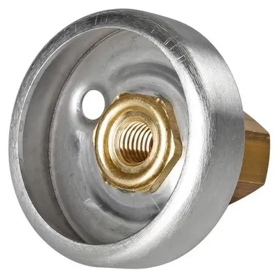 Image de Adaptateur GPL Lampa - Plat - M16x1,5 - 47 mm - Laiton / Inox
