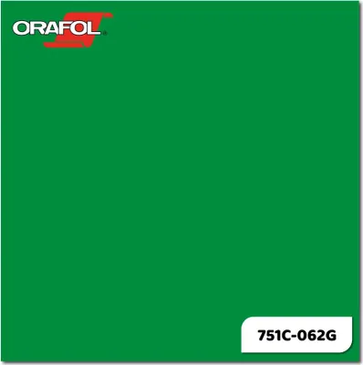 Produktbild von ORAFOL ORACAL 751C Meterware - 062 LIGHT-GREEN in 63 x 100cm