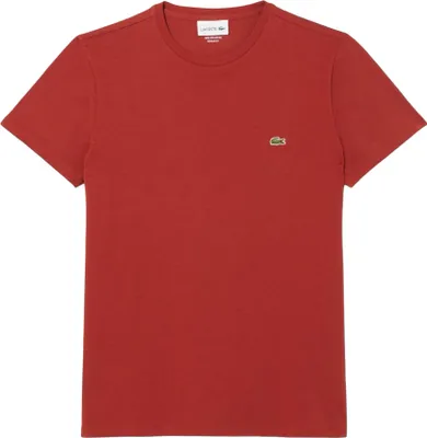 Obrázok produktu pre Lacoste – Pánske tričko, bavlna Pima (z Peru) GT11709 (XS) (červená)