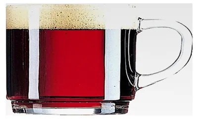 Produktbild von Teeglas, Glühweinglas, 250 ml, mit Füllstrich bei 0,2 l, transparent, 24 Stück