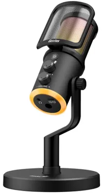 Image de GENIUS - Microphone de streaming MIC-S400U / USB-C / USB / Noir