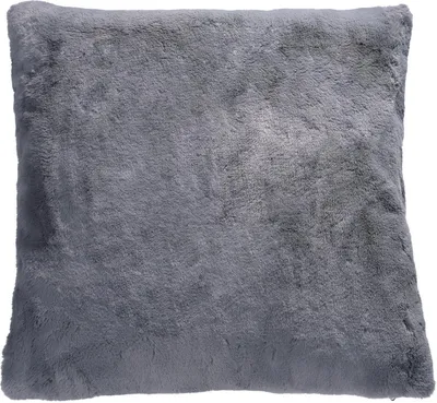 Produktbild von Kissen - 50 x 50 cm - Silbergrau - Polyester - mit Reißverschluss