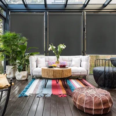 Zdjęcie produktu dla Markiza pionowa Izrielar 100 x 240 cm Roleta balkonowa Ciemnoszara Ochrona przed promieniowaniem UV Ochrona przed słońcem Ochrona przed wzrokiem wodoodporna odporna na warunki atmosferyczne Balkon Taras