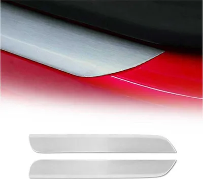 Immagine prodotto di Finiture delle soglie delle porte per Opel Crossland X 2017-2025 in acciaio inox argento 2x