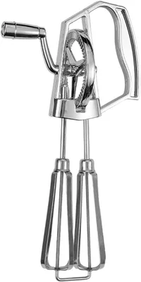Produktbild von Manueller Eierbesen - 2,56 Zoll manuelle Antihaftbeschichtung, Handquirl Mixer