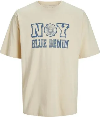 Obrázok produktu pre Jack & Jones Blugavin tričko s krátkym rukávom Beige M Pánske Beige M