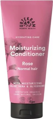 Produktbild von Urtekram Rose Conditioner, Frauen, Nicht-professionelle Haarspülung, 180 ml, Tube, Aloe Vera, Glyzerin, Dänemark