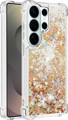 Produktbild von Samsung Galaxy S26 Ultra Hülle - Coverup Liquid Glitzer Back Cover - Gold