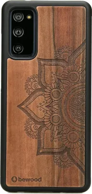 Produktbild von Holzhülle für Samsung Galaxy S20 FE MANDALA APFELBAUM