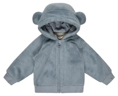 Produktbild von Sterntaler Babyjacke Teddy-Kapuzenjacke mit gefütterter Kapuze und Reißverschluss
