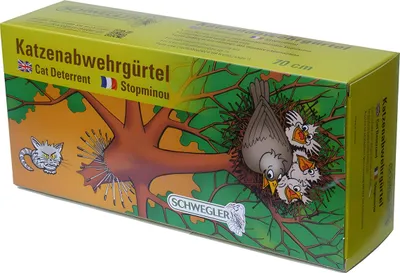 Produktbild von Erdtmanns Katzenabwehrgürtel, Maße: 115 cm