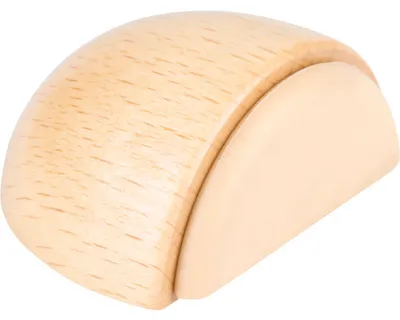 Produktbild von Tarrox Türstopper selbstklebend halbrund Holz 49x38x23 mm 1 Stück