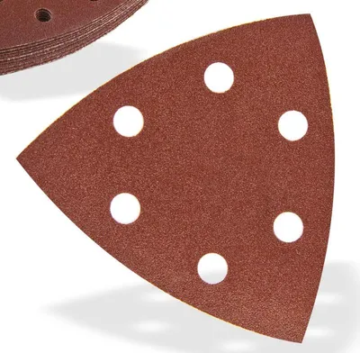 Obrázek produktu pro Brusný papír pro brusku delta 93x93x93 mm P150, 10 ks