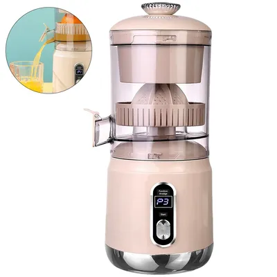 Produktbild von 600 ml Multifunktionaler elektrischer Entsafter, USB Zitruspresse, Fruchtentsafter,Zitruspresse,Zitronenpresse,Orangenpresse,Saftpresse elektrisch, Beige