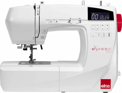 Produktbild von ELNA eXperience 530 Computernähmaschine, 30 Stiche, LCD, LED, Nadeleinfädler, Fadenabschneider