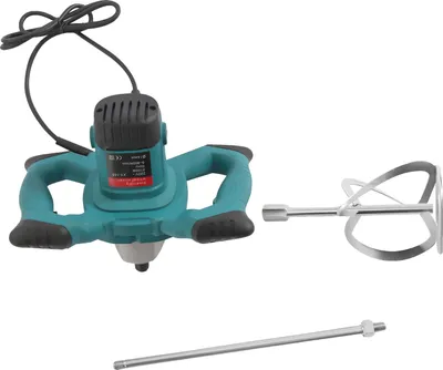 Obrázek produktu pro Míchačka na beton, výkon 2100 W, 6 rychlostí, modrá, EU