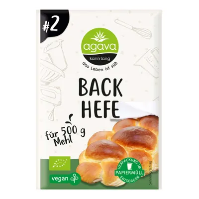 Produktbild von Agava Backhefe, 9g, 10er Pack (10)