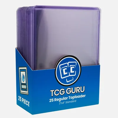 Produktbild von 1x TCG GURU TOPLOADER (25) + Heartforcards Versandschutz