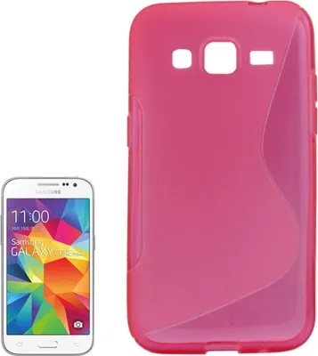 Produktbild von Handyhülle TPU-Schutzhülle für Samsung Galaxy Core Prime Pink