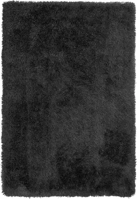 Produktbild von BELIANI Teppich Schwarz 160 x 230 cm Hochflor Getuftet universelle Design Klassisch