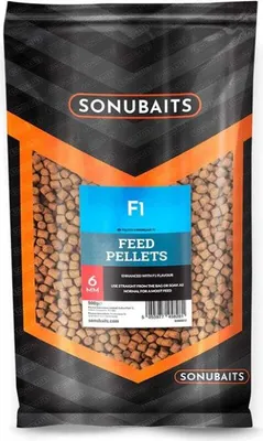 Produktbild von Sonubaits F1 Feed Pellet - 6mm