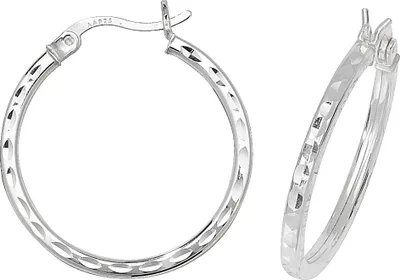 Produktbild von 925 Sterling Silber Damen - Paar Creolen - 20mm; TRS17708MM20