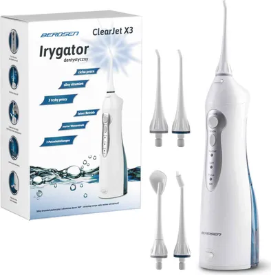Obrázek produktu pro Bezdrátový zubní irigátor Berdsen ClearJet X3