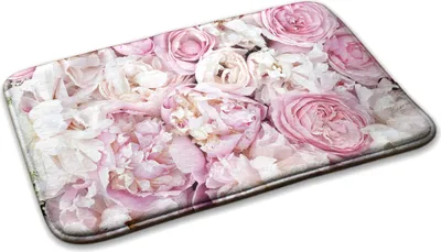 Produktbild von Teppich Teppich Wohnzimmer Schlafzimmer Modern - 90 cm x 60 cm - Florales Muster
