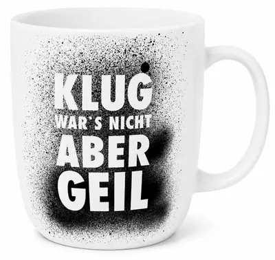 Produktbild von PPD Klug wars nicht mug 2.0 D@H, Tasse, Teetasse, Kaffetasse, Kaffee Becher, 400 ml, 551332